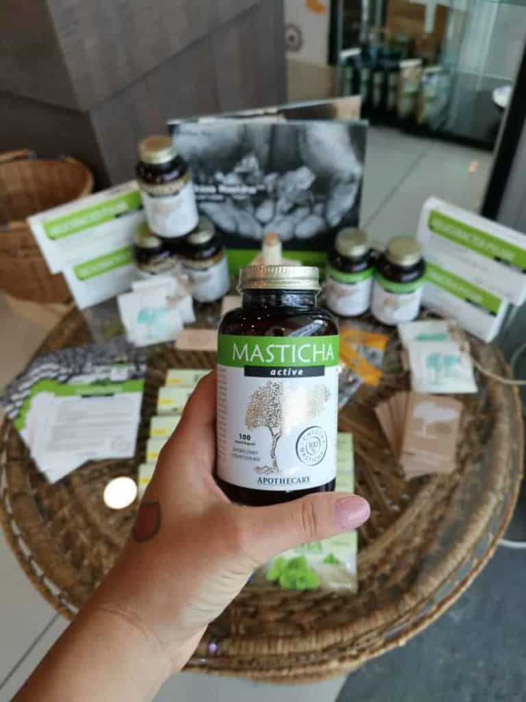 Masticha Active s obsahom aktívnych látok