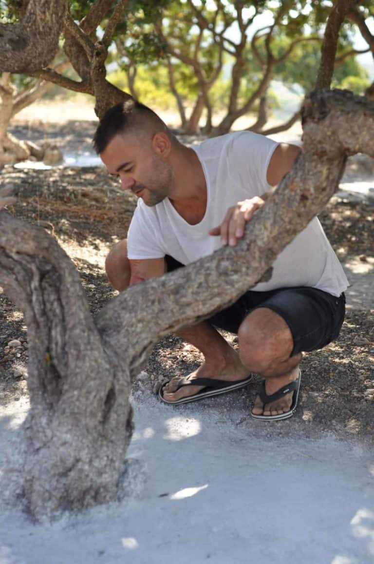 Pavol Bojda na ostrove Chios