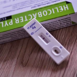 Test na helikobakter pylori - výsledok